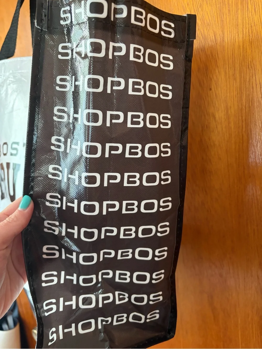 Reusable Tote Bag - Black & White